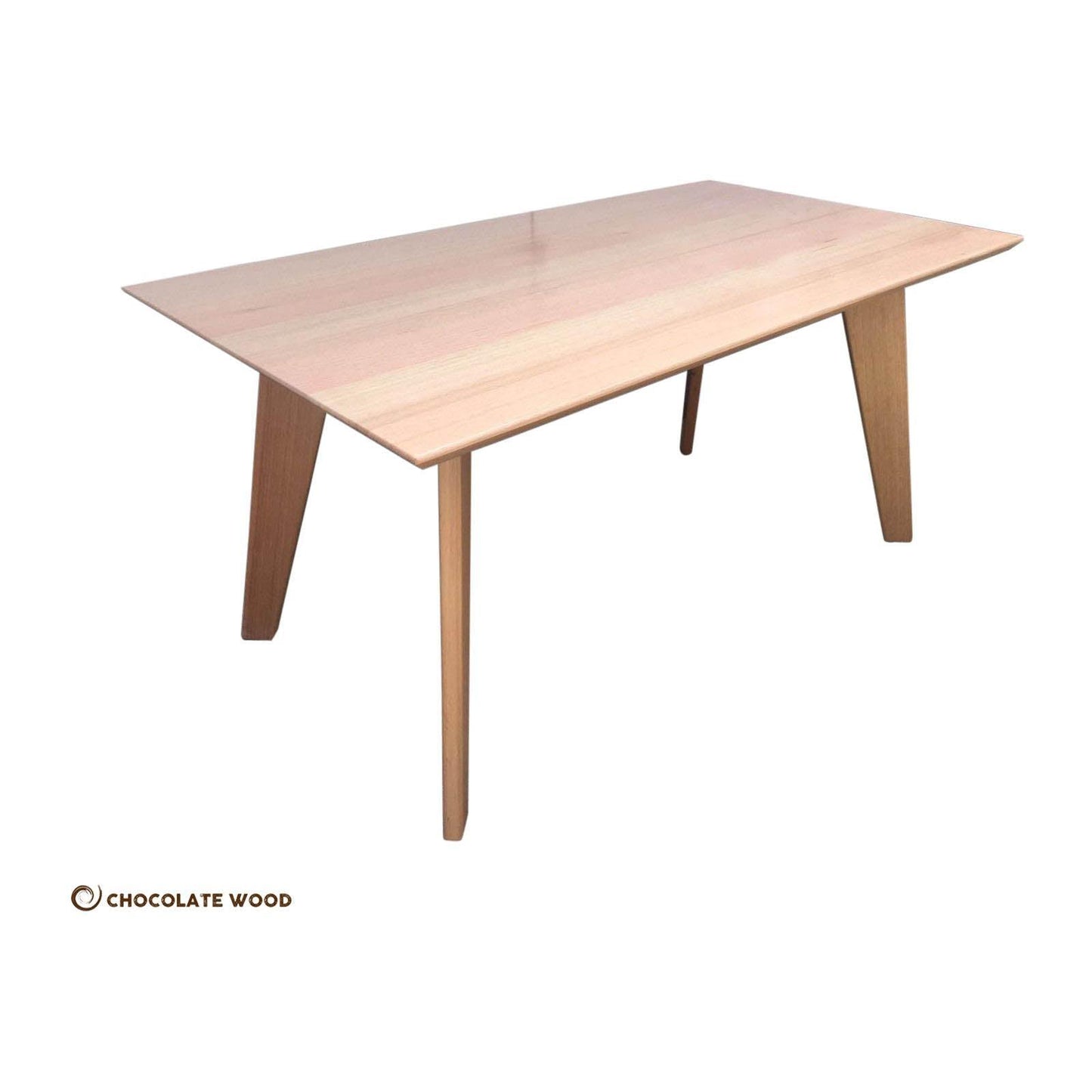 SERENA SOLID TASSIE OAK MADE TO ORDER DINING TABLE - 1800MM