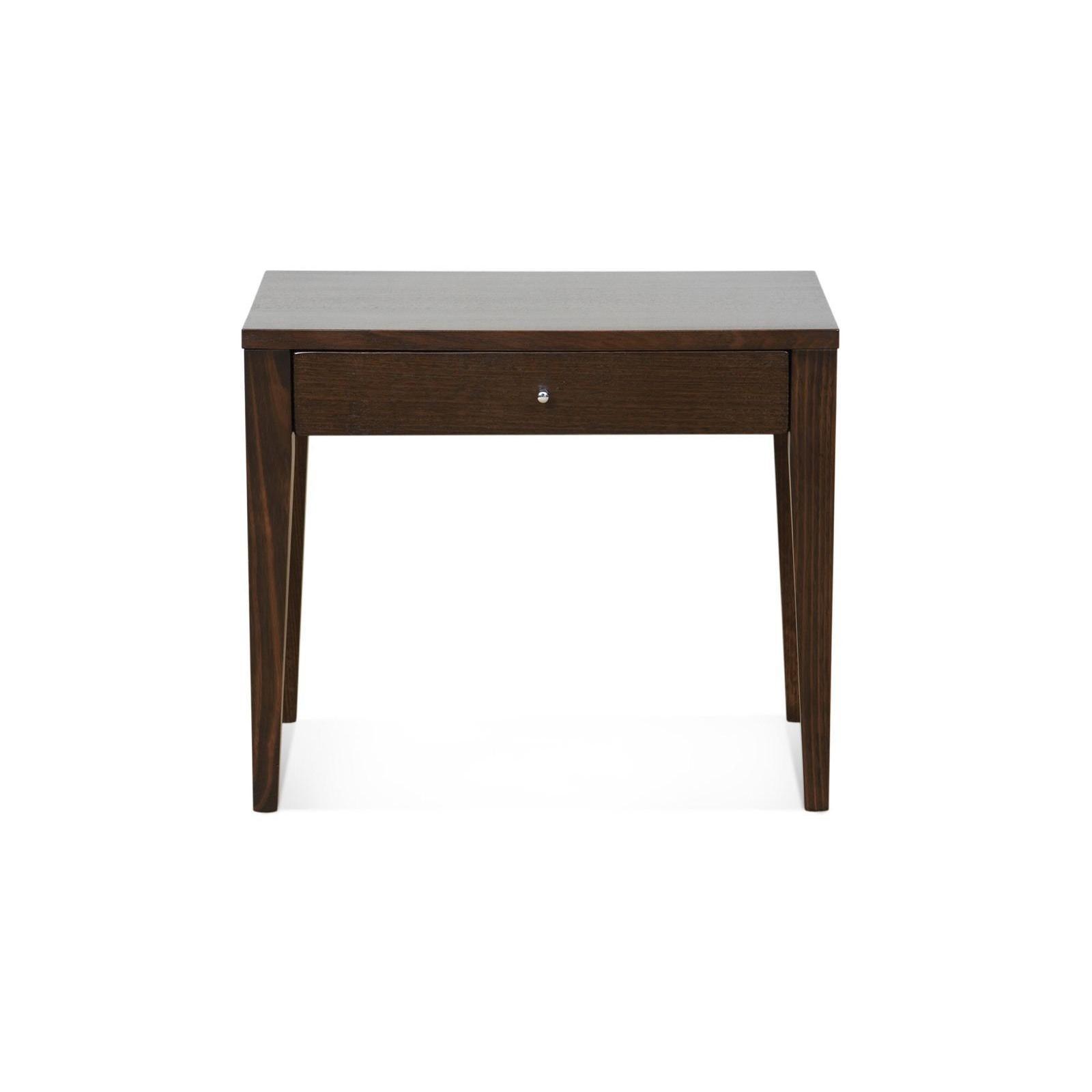 DYLAN TASSIE OAK 1 DRAWER SIDE TABLE LAMP TABLE IN CHOCOLATE AUSTRALIAN MADE TO ORDER - MyChocolateWood