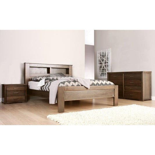 LAGOS TASSIE OAK QUEEN BEDROOM SUITE AUSTRALIAN CUSTOM MADE