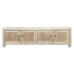 SHULI CHINESE ANTIQUE REPRODUCTION 4 DOORS TV UNIT RECLAIMED ELM - MyChocolateWood