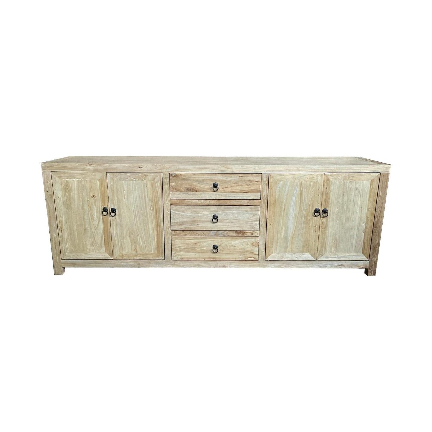 SHULI RECYCLED ELM CHINESE ANTIQUE REPRODUCTION TV UNIT 200CM - MyChocolateWood