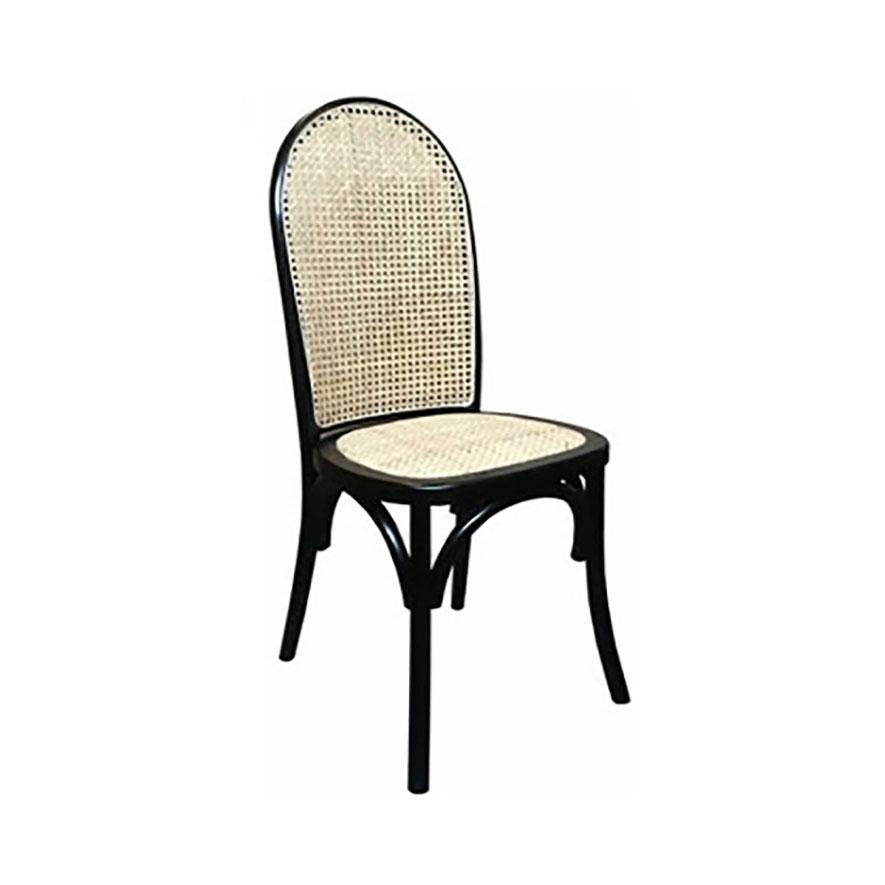 LOFTUS DINING CHAIR IN BLACK