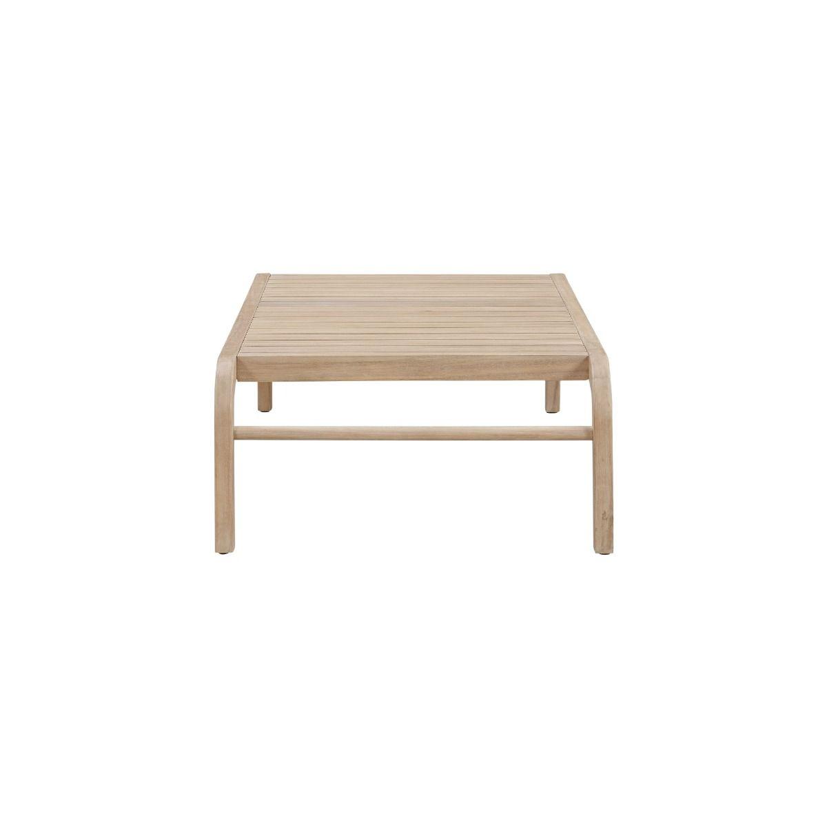 CARRERA ACACIA WOOD & ROPE 4 - PIECE OUTDOORS SETTING