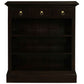 ADELAIDE SOLID MAHOGANY TIMBER 3 DRAWERS & 3 SHELVES BOOKCASE IN CHOCOLATE - MyChocolateWood