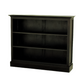 ADELAIDE SOLID MAHOGANY TIMBER WIDE BOOKCASE IN CHOCOLATE - MyChocolateWood