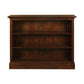 ADELAIDE SOLID MAHOGANY TIMBER WIDE BOOKCASE IN MAHOGANY - MyChocolateWood
