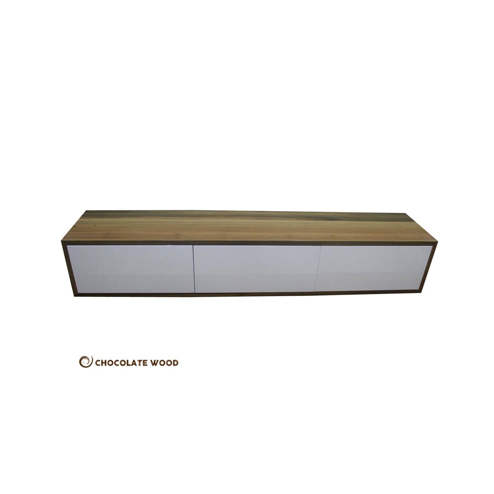 AGNES SOLID SPOTTED GUM TV/ENTERTAINMENT UNIT - CUSTOM MADE - MyChocolateWood