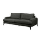 ALBERGO FABRIC 3-SEATER SOFA LOUNGE DARK GREY - MyChocolateWood