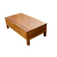 ALDO TASMANIAN BLACKWOOD COFFEE TABLE 2 DRAWERS - MyChocolateWood
