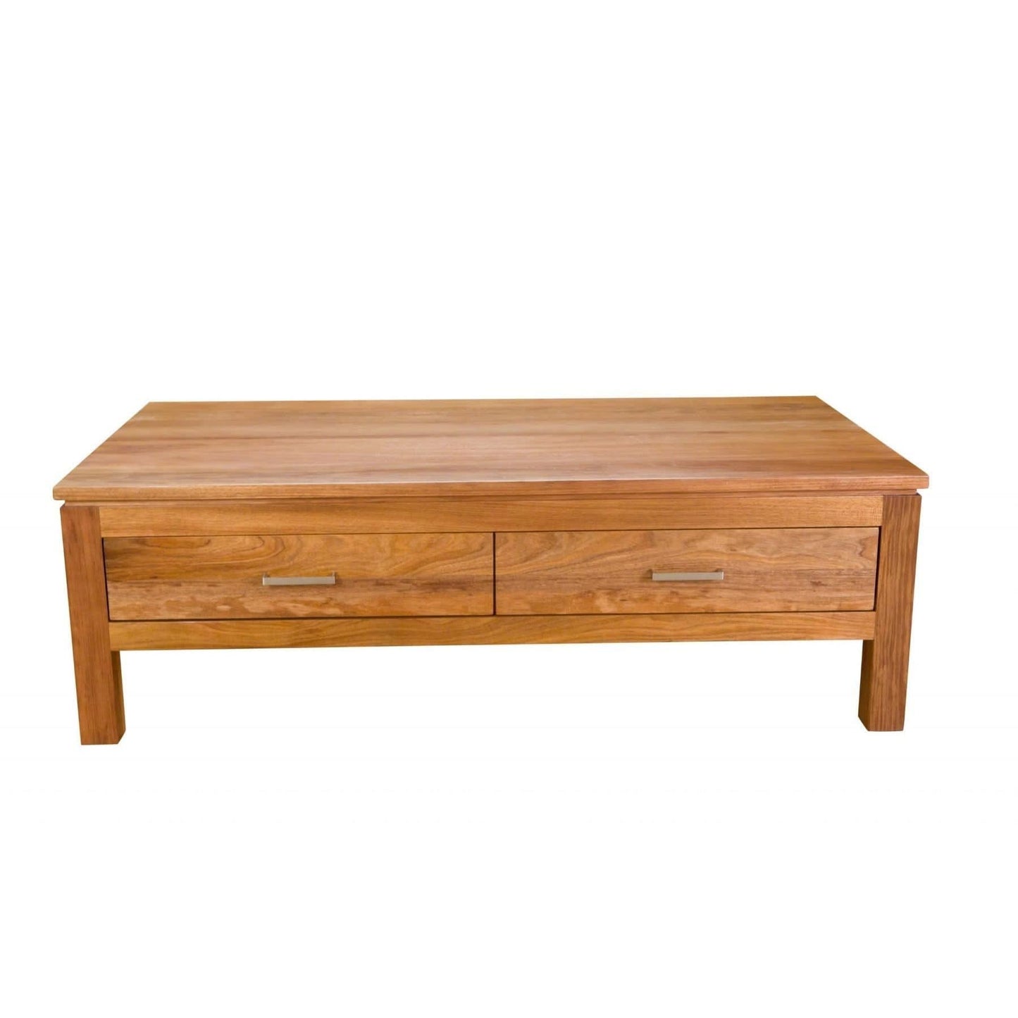ALDO TASMANIAN BLACKWOOD COFFEE TABLE 2 DRAWERS - MyChocolateWood