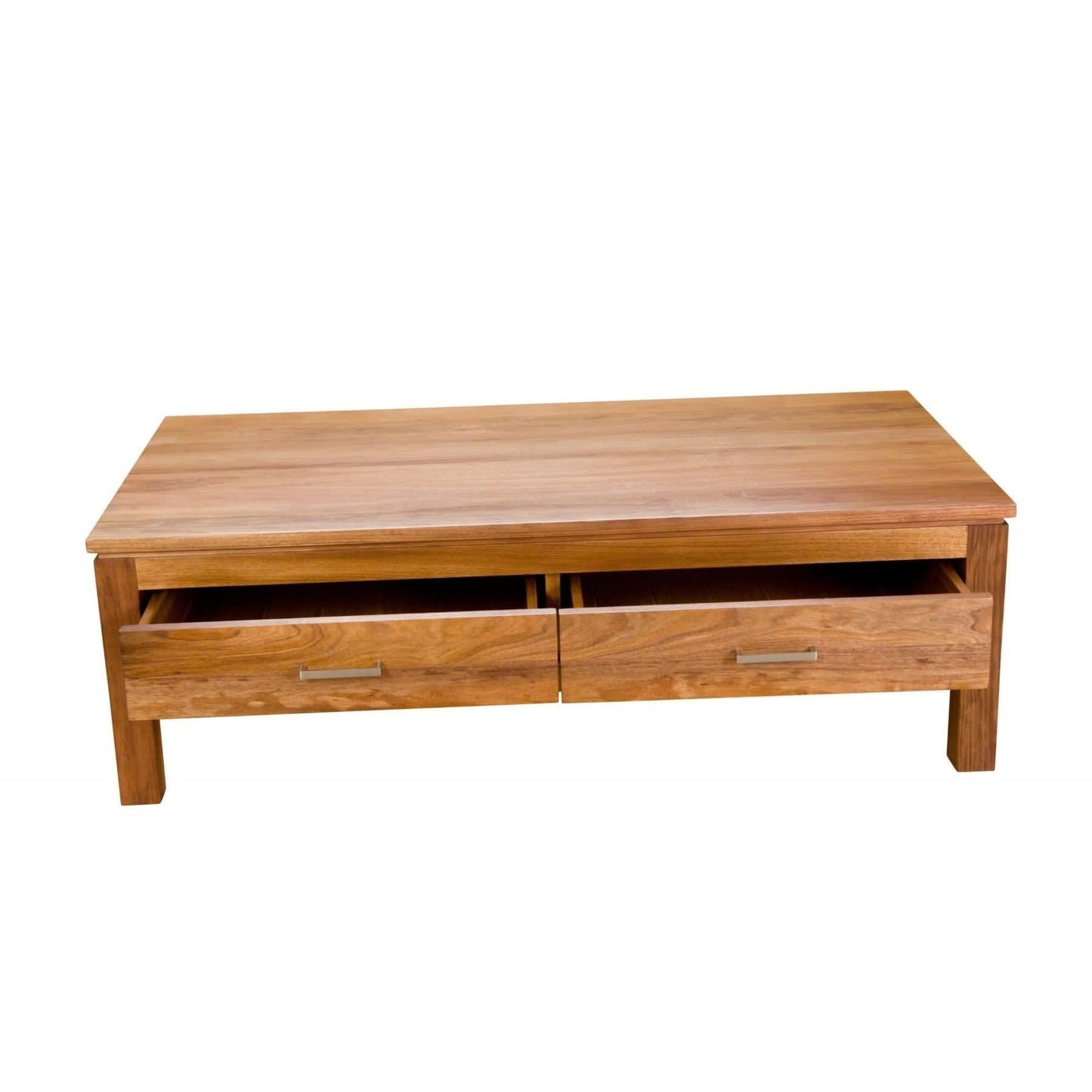ALDO TASMANIAN BLACKWOOD COFFEE TABLE 2 DRAWERS - MyChocolateWood