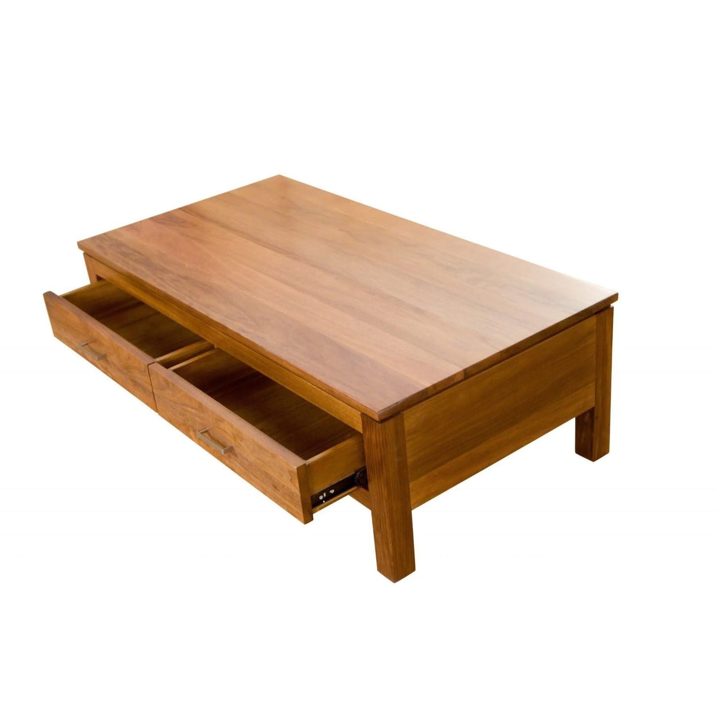 ALDO TASMANIAN BLACKWOOD COFFEE TABLE 2 DRAWERS - MyChocolateWood