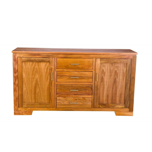 ALDO TASMANIAN BLACKWOOD TIMBER BUFFET SIDEBOARD 2 DOORS 4 DRAWERS 160CM - MyChocolateWood