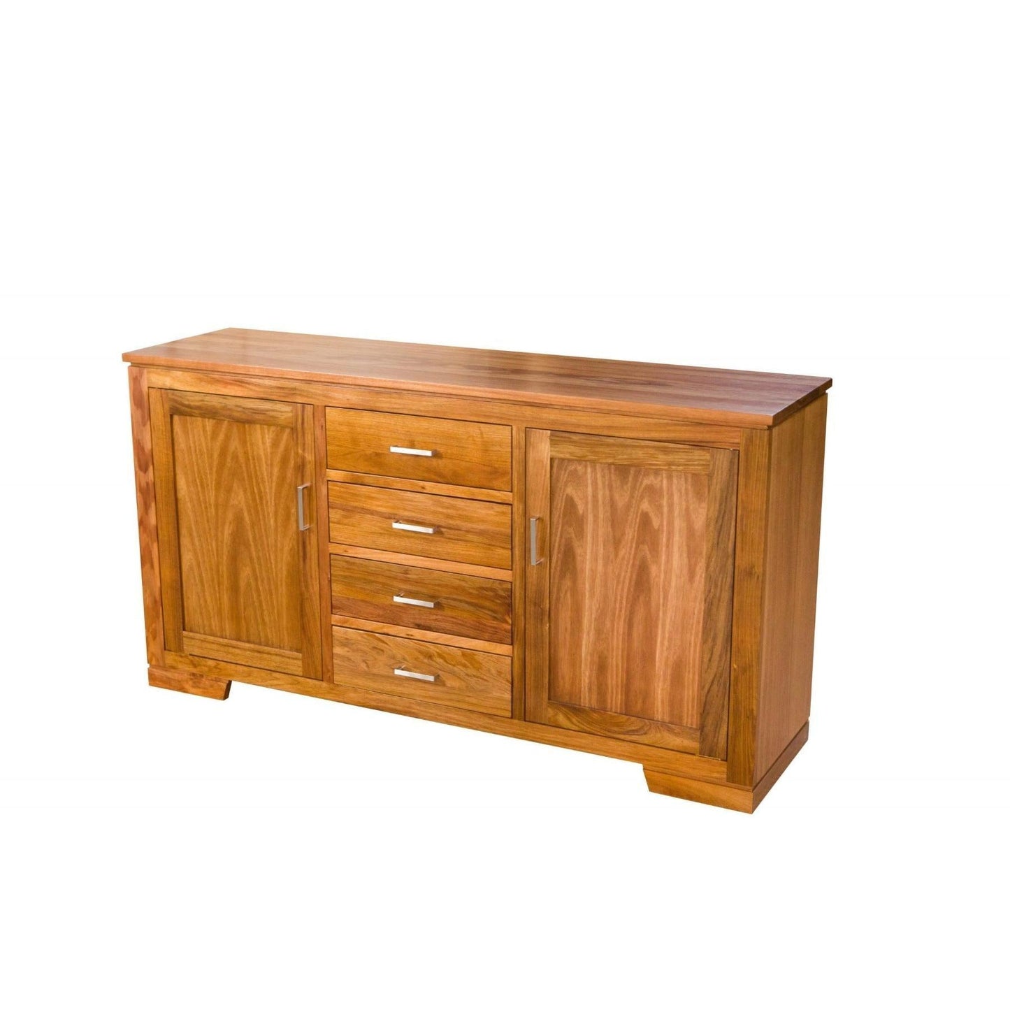 ALDO TASMANIAN BLACKWOOD TIMBER BUFFET SIDEBOARD 2 DOORS 4 DRAWERS 160CM - MyChocolateWood