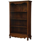 ALEXEI QUEEN ANN STYLE SOLID MAHOGANY BOOKCASE IN MAHOGANY - MyChocolateWood