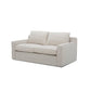 ALLARD FABRIC 2-SEATER SOFA STONE - MyChocolateWood