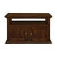 ALLENBY SOLID MAHOGANY TV UNIT 2 DOORS/SHELF - MAHOGANY - MyChocolateWood