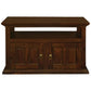 ALLENBY SOLID MAHOGANY TV UNIT 2 DOORS/SHELF - MAHOGANY - MyChocolateWood