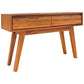 ALMA TASMANIAN BLACKWOOD HALL TABLE/CONSOLE TABLE 2 DRAWERS 120CM - MyChocolateWood