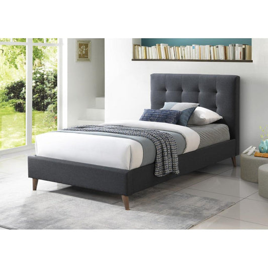 AMARA KING SINGLE BED  MKII CHARCOAL