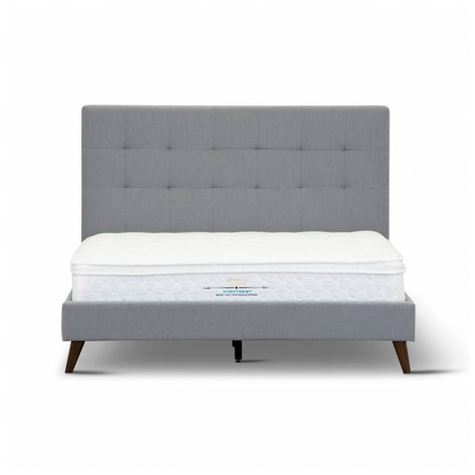AMARA KING SINGLE BED MKII GREY