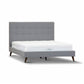 AMARA KING SINGLE BED MKII GREY