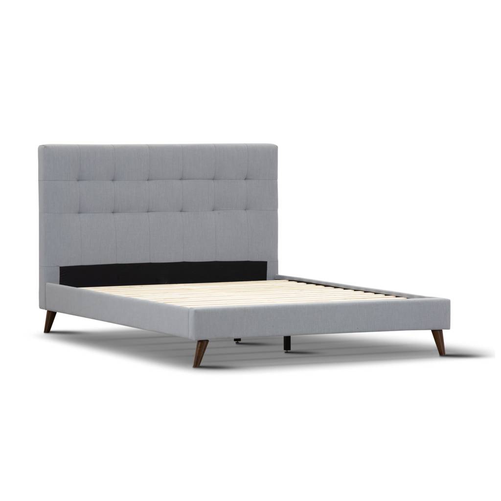 AMARA KING SINGLE BED MKII GREY