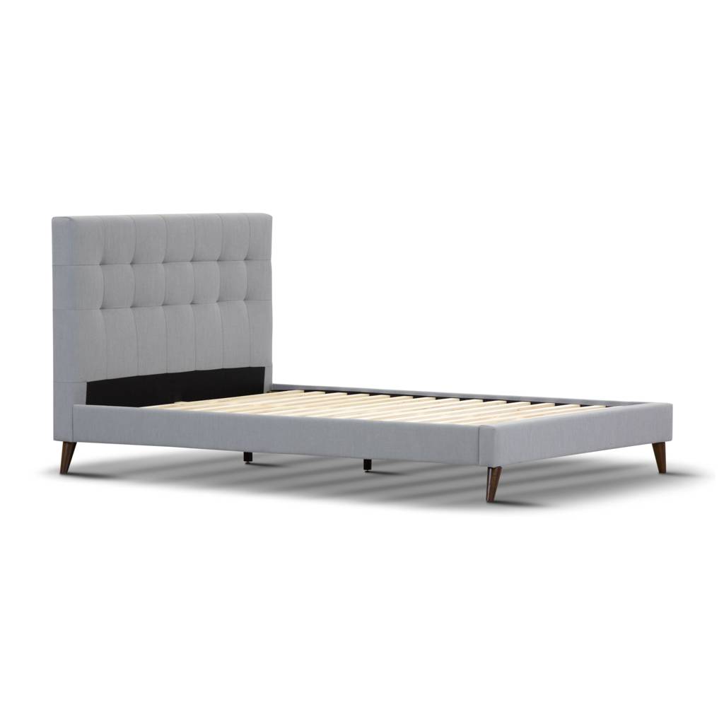 AMARA KING SINGLE BED MKII GREY