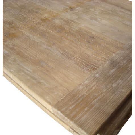 ANAIS FRENCH PROVINCIAL DINING TABLE RECYCLED TIMBER HARDWOOD 240CM RUSTIC - MyChocolateWood