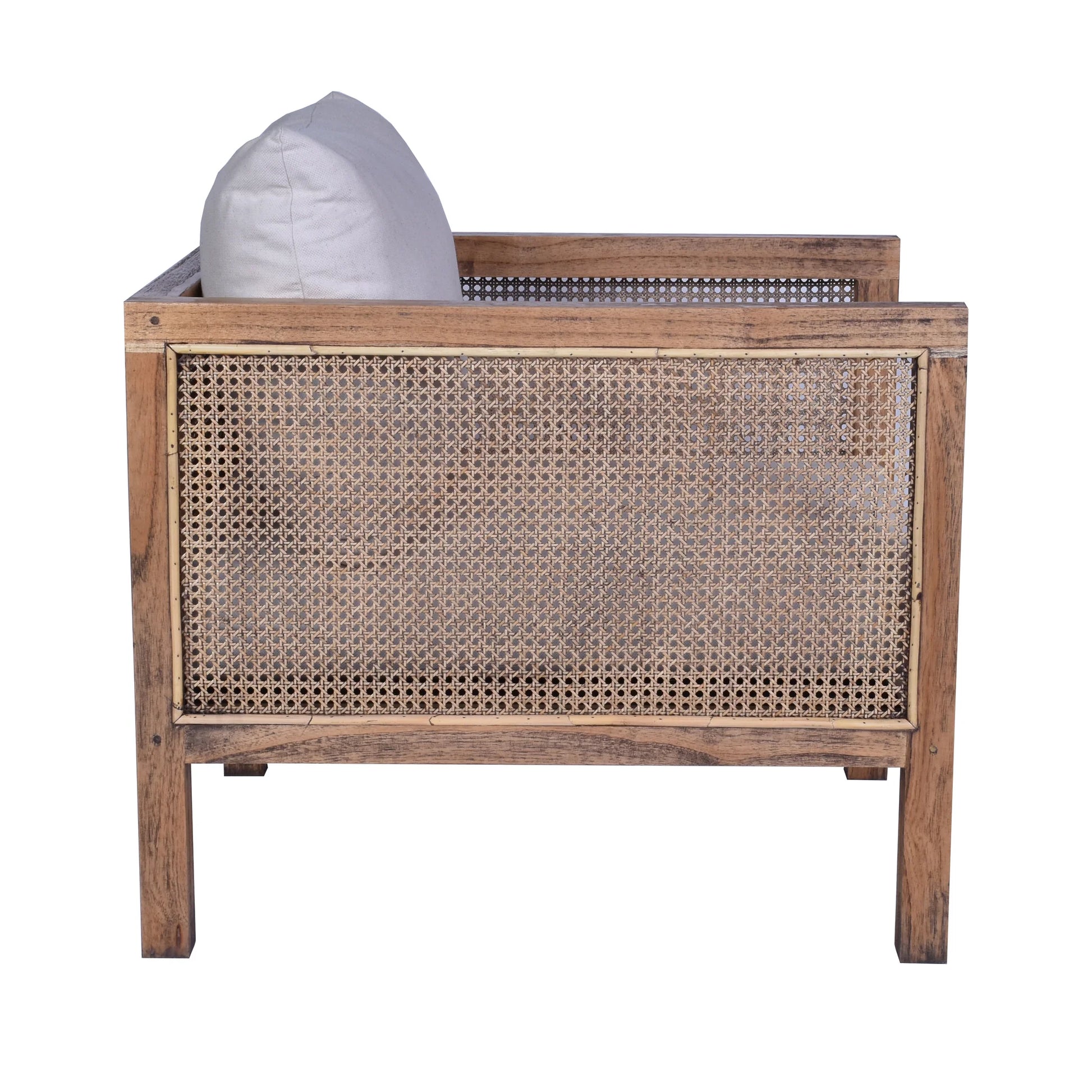 ANGOSIA RATTAN ARMCHAIR IN LIGHT TOBACCO - MyChocolateWood