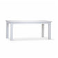 ANIKA SOLID ACACIA WOOD 180CM DINING TABLE IN VIVID WHITE - MyChocolateWood