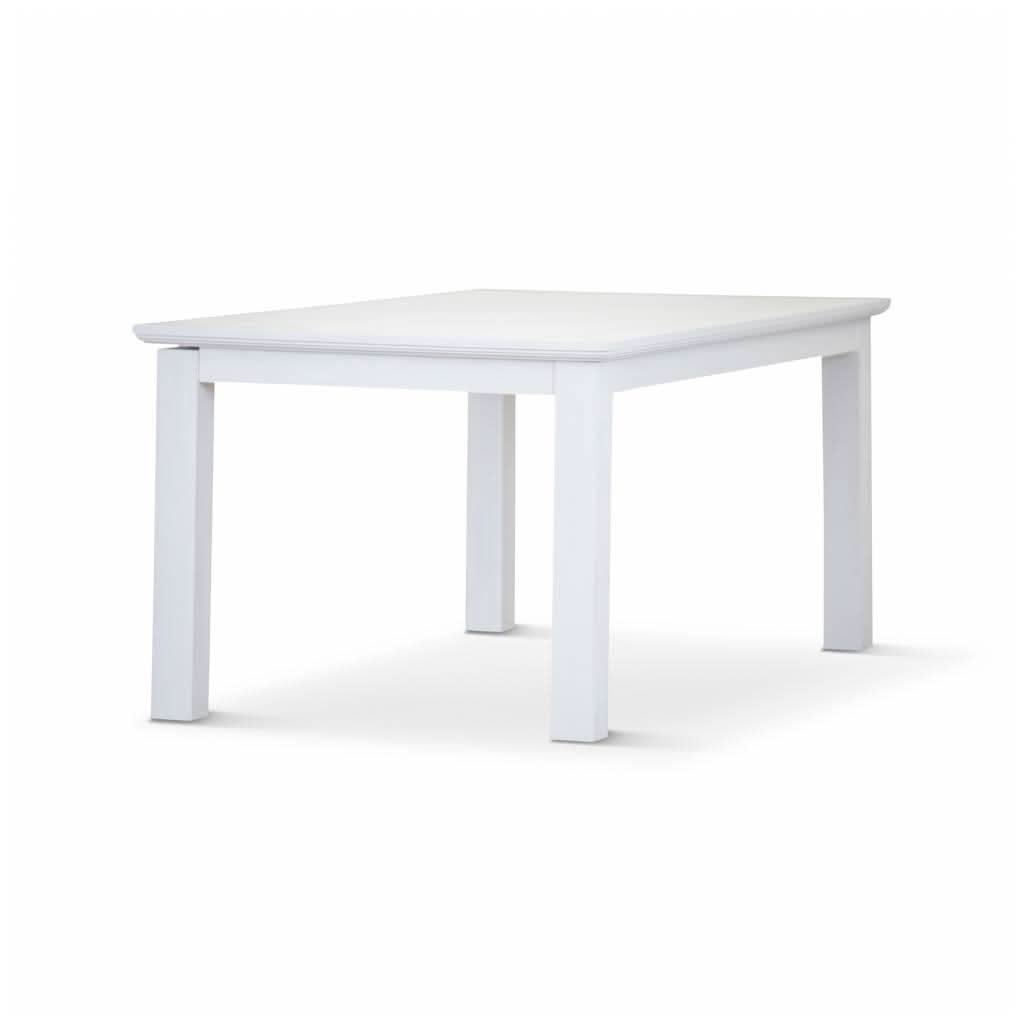ANIKA SOLID ACACIA WOOD 180CM DINING TABLE IN VIVID WHITE - MyChocolateWood