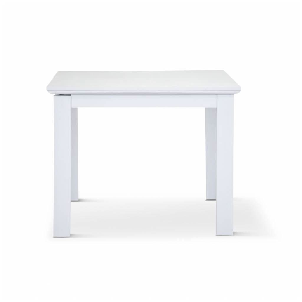 ANIKA SOLID ACACIA WOOD 180CM DINING TABLE IN VIVID WHITE - MyChocolateWood