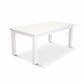 ANIKA SOLID ACACIA WOOD 180CM DINING TABLE IN VIVID WHITE - MyChocolateWood