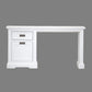 ANIKA SOLID ACACIA WOOD DESK IN VIVID WHITE - MyChocolateWood