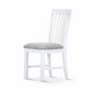 ANIKA SOLID ACACIA WOOD DINING CHAIR IN VIVID WHITE - MyChocolateWood