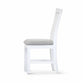 ANIKA SOLID ACACIA WOOD DINING CHAIR IN VIVID WHITE - MyChocolateWood