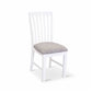 ANIKA SOLID ACACIA WOOD DINING CHAIR IN VIVID WHITE - MyChocolateWood