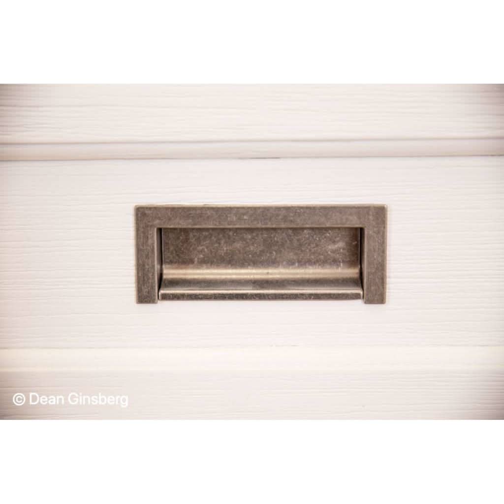 ANIKA SOLID ACACIA WOOD SIDEBOARD BUFFET 2-DOORS 3 DRAWERS IN VIVID WHITE - MyChocolateWood