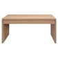 APOLLO 2 DRAWER WRITING DESK IN SOLID MINDI WOOD NATURAL - MyChocolateWood