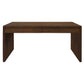 APOLLO 2 DRAWER WRITING DESK IN SOLID MINDI WOOD WALNUT - MyChocolateWood