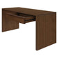 APOLLO 2 DRAWER WRITING DESK IN SOLID MINDI WOOD WALNUT - MyChocolateWood