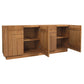 APOLLO SOLID WHITE CEDAR BUFFET/SIDEBOARD - ALMOND colour - MyChocolateWood