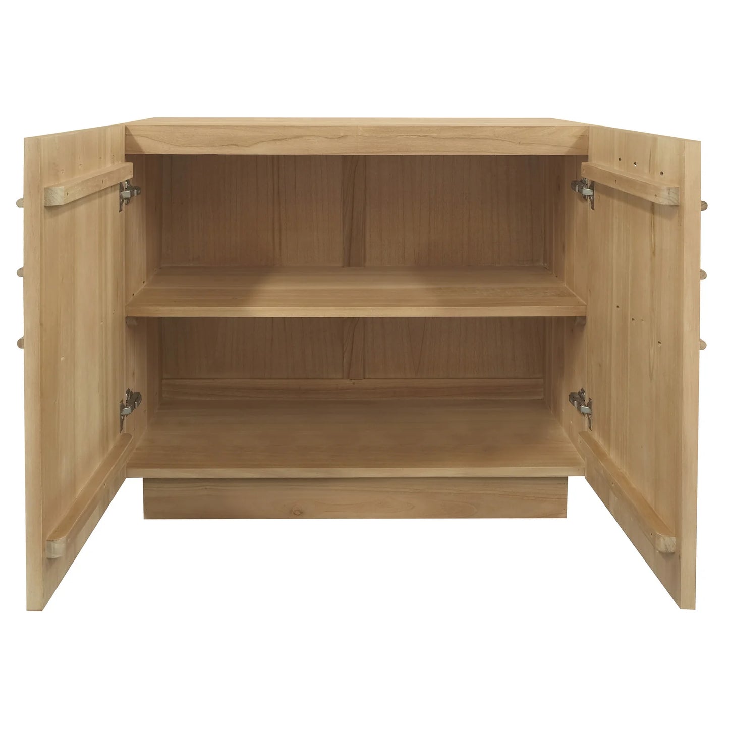 APOLLO SOLID WHITE CEDAR (MINDI WOOD) BUFFET /SIDEBOARD 2 DOORS - NATURAL - MyChocolateWood