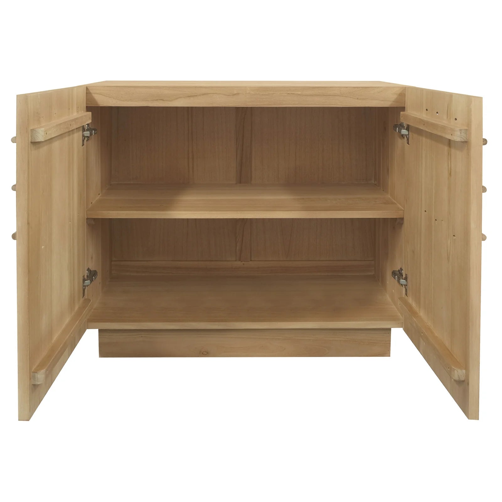 APOLLO SOLID WHITE CEDAR (MINDI WOOD) BUFFET /SIDEBOARD 2 DOORS - NATURAL - MyChocolateWood