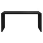 APOLLO WHITE CEDAR CONSOLE TABLE/HALL TABLE - BLACK - MyChocolateWood