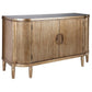 ARIELLE 2 DOOR BUFFET IN ANTIQUE GOLD 140CM - MyChocolateWood