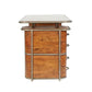 ARTURO SOLID FRUITWOOD/STEEL HOME OFFICE DESK WRITING DESK ART DECO STYLE - MyChocolateWood