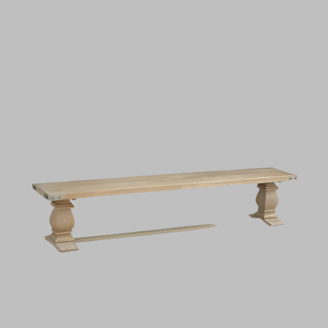 ASTI SOLID MANGO WOOD BENCH IN HONEY WASH - MyChocolateWood