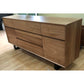 AUSTRALIAN CUSTOM-MADE MONACO SIDEBOARD WITH A FILING CABINET (5 DRAWERS + 1 FILING CABINET + 1 DOOR)  - MyChocolateWood